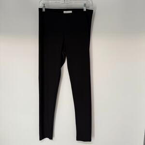 Compli K Leggings Womens L Black Stretch Pull On Slim Fit Seamless Athletic